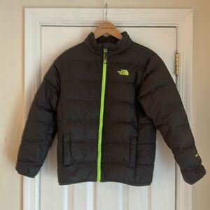 Boys North Face puffer winter jacket